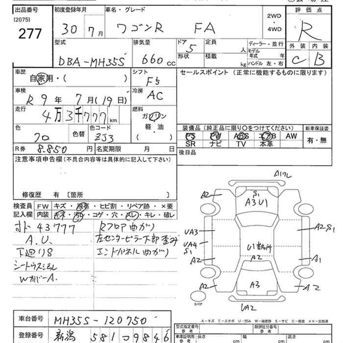 SUZUKI WAGON R