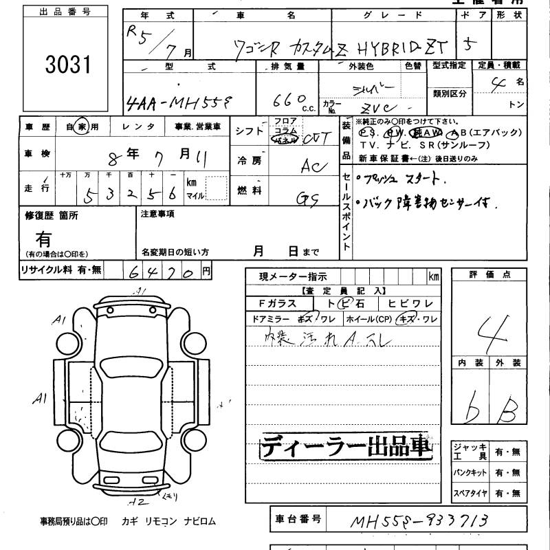 SUZUKI WAGON R