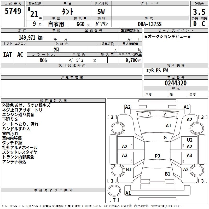 DAIHATSU TANTO