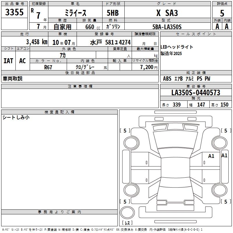 DAIHATSU MIRA E:S