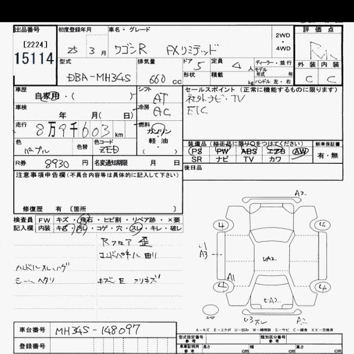 SUZUKI WAGON R
