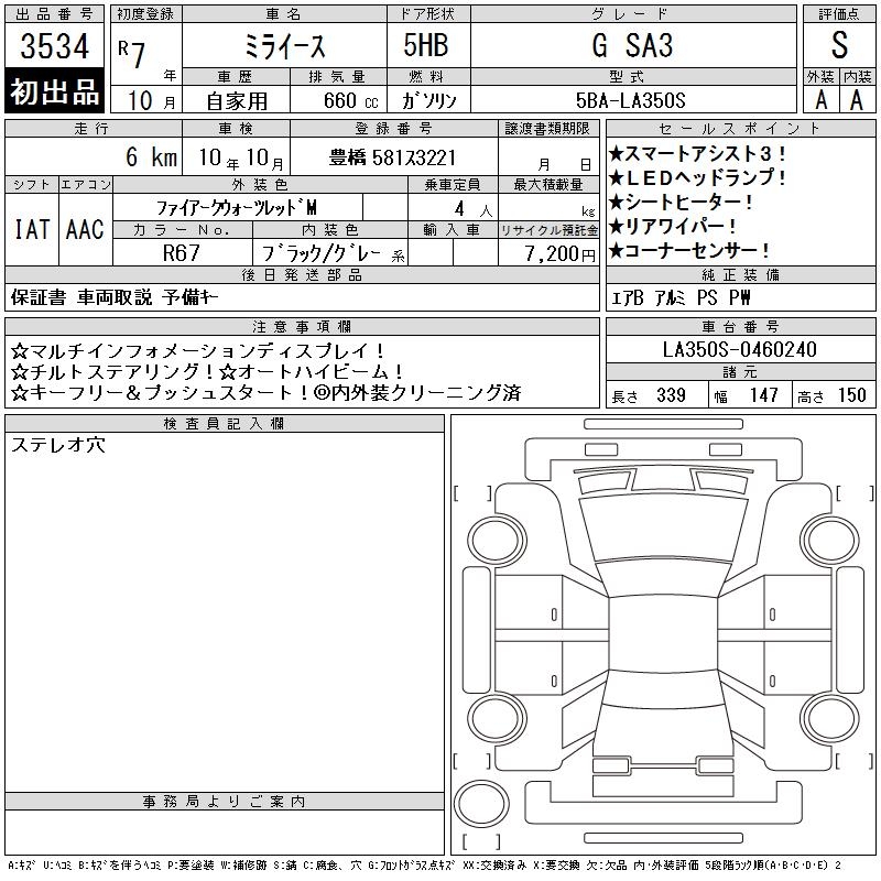 DAIHATSU MIRA E:S