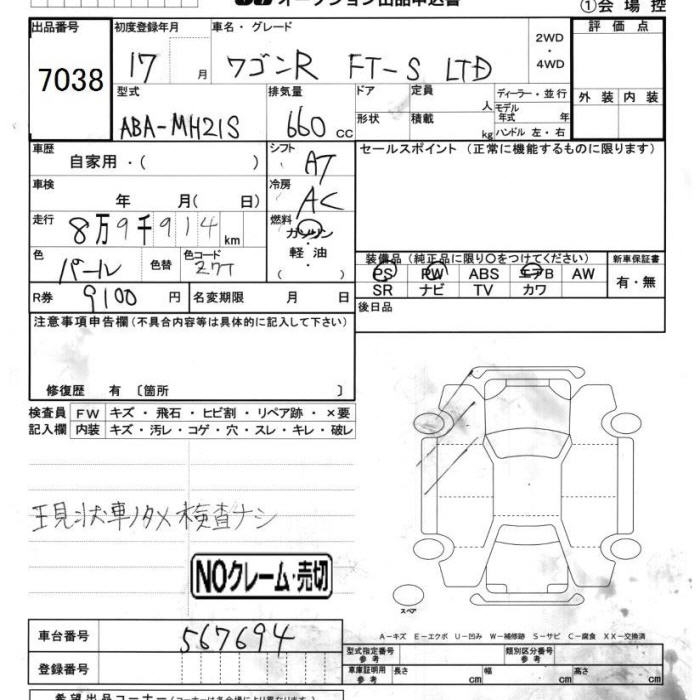 SUZUKI WAGON R