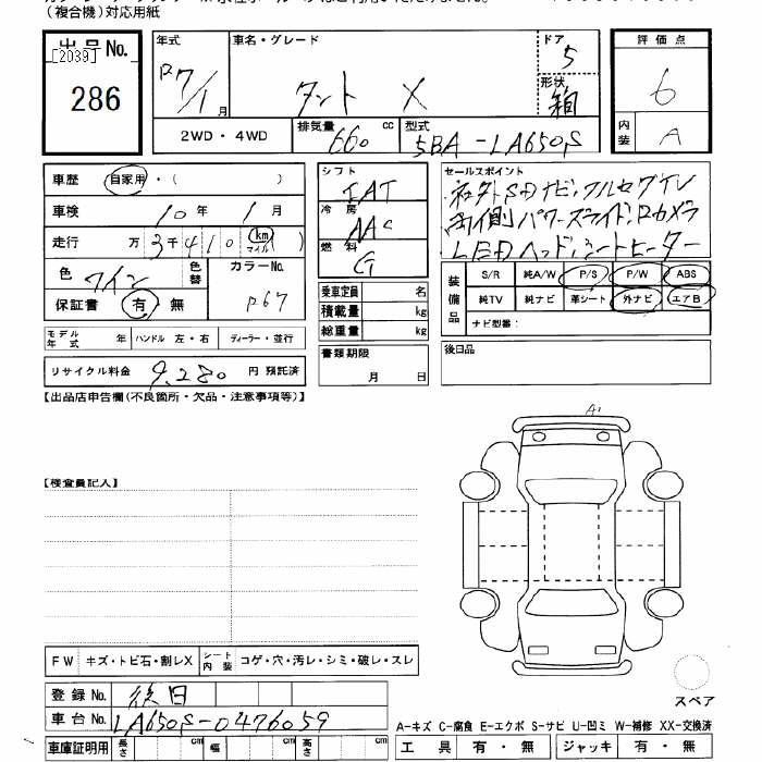 DAIHATSU TANTO