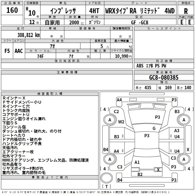 SUBARU IMPREZA
