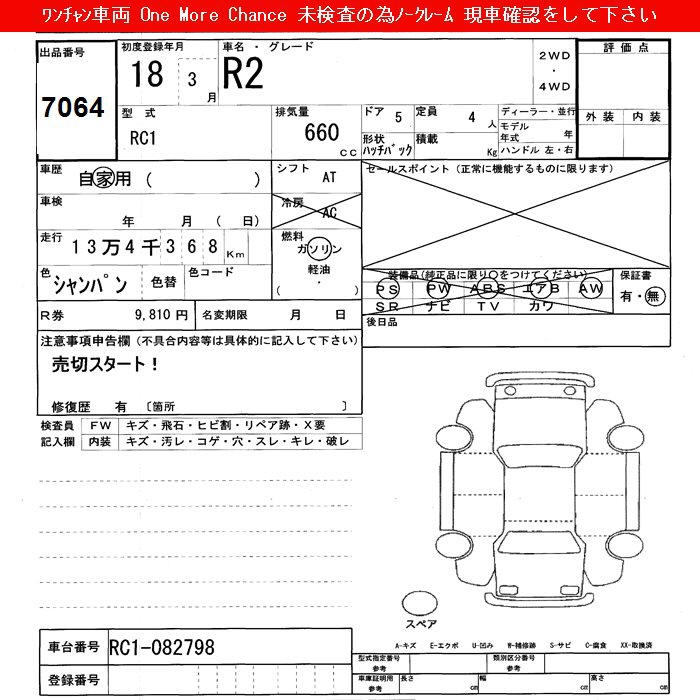 SUBARU R2