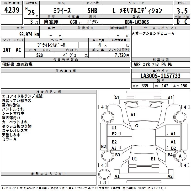 DAIHATSU MIRA E:S