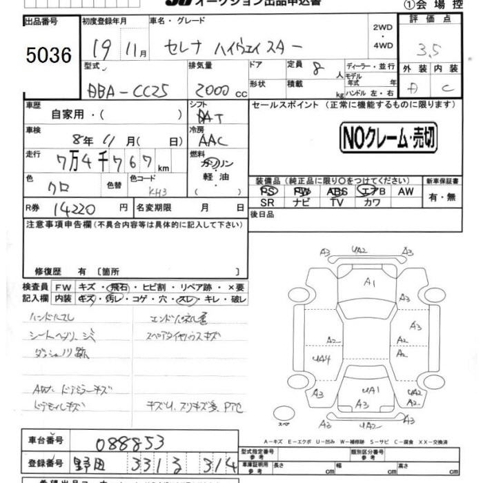 NISSAN SERENA