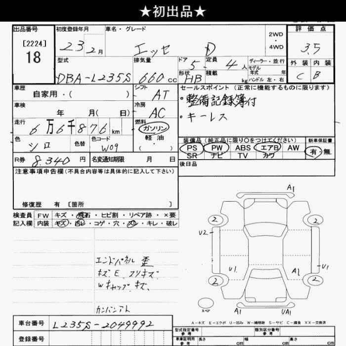 DAIHATSU ESSE