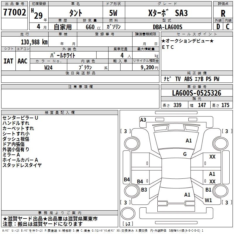 DAIHATSU TANTO