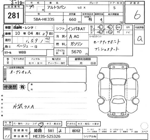 SUZUKI ALTO LAPIN