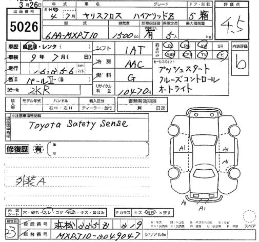 TOYOTA YARIS CROSS