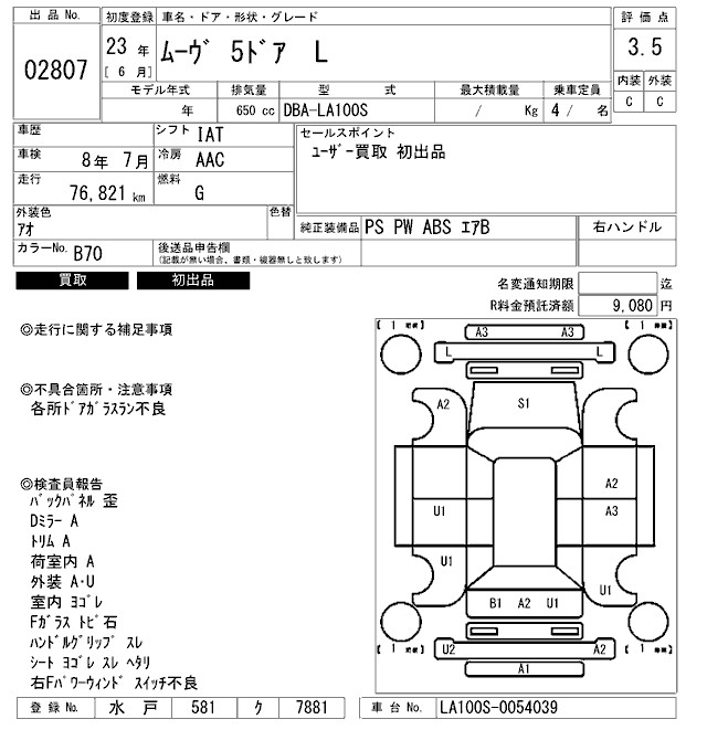 DAIHATSU MOVE