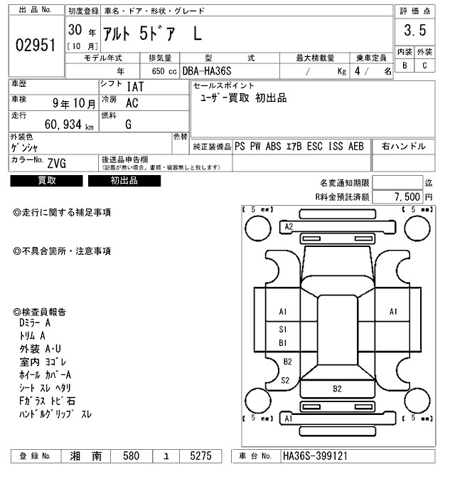 SUZUKI ALTO