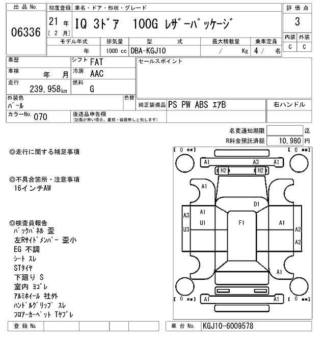 TOYOTA IQ