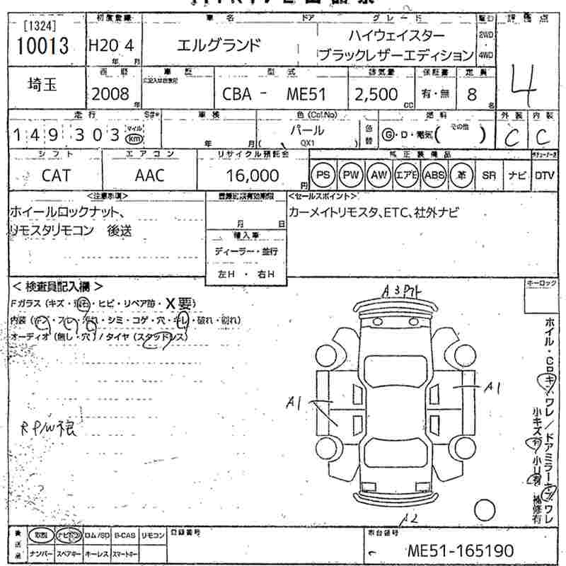 NISSAN ELGRAND