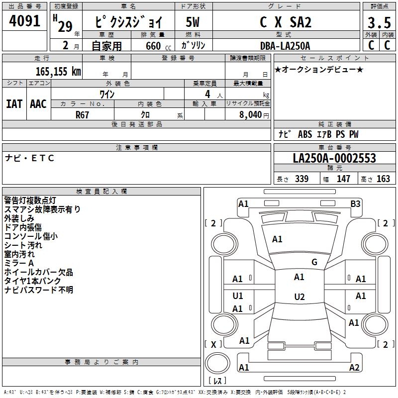 TOYOTA PIXIS JOY