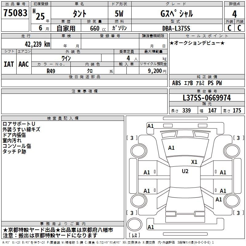 DAIHATSU TANTO