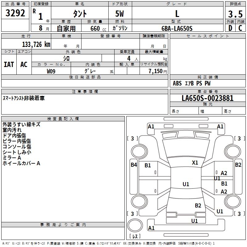 DAIHATSU TANTO