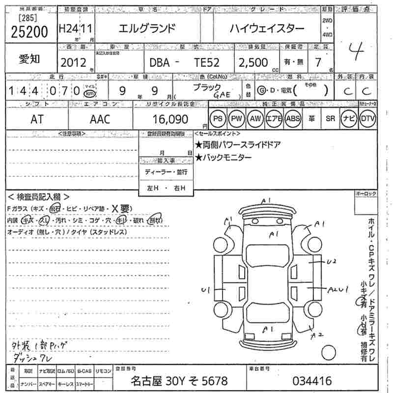 NISSAN ELGRAND
