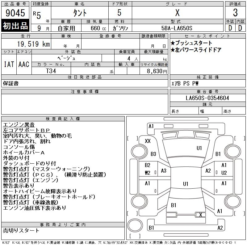 DAIHATSU TANTO