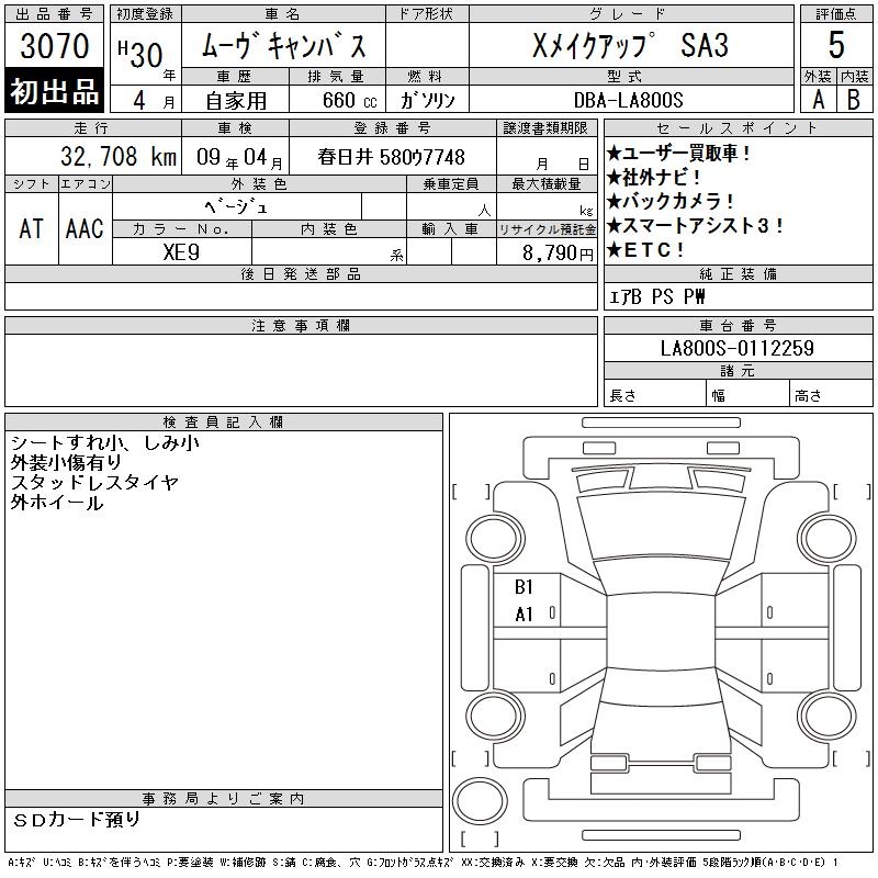 DAIHATSU MOVE CANBUS