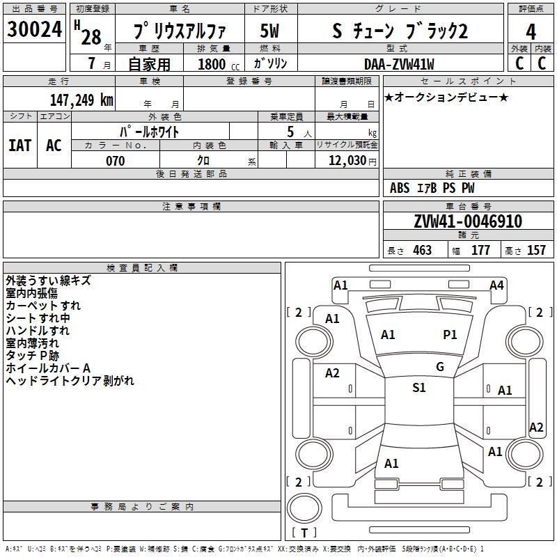 TOYOTA PRIUS ALPHA