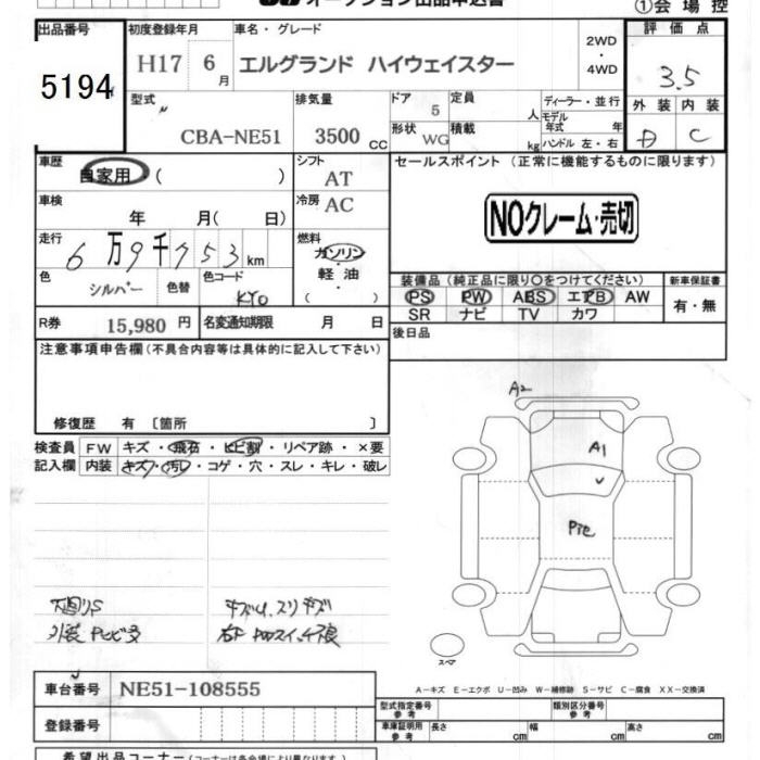 NISSAN ELGRAND