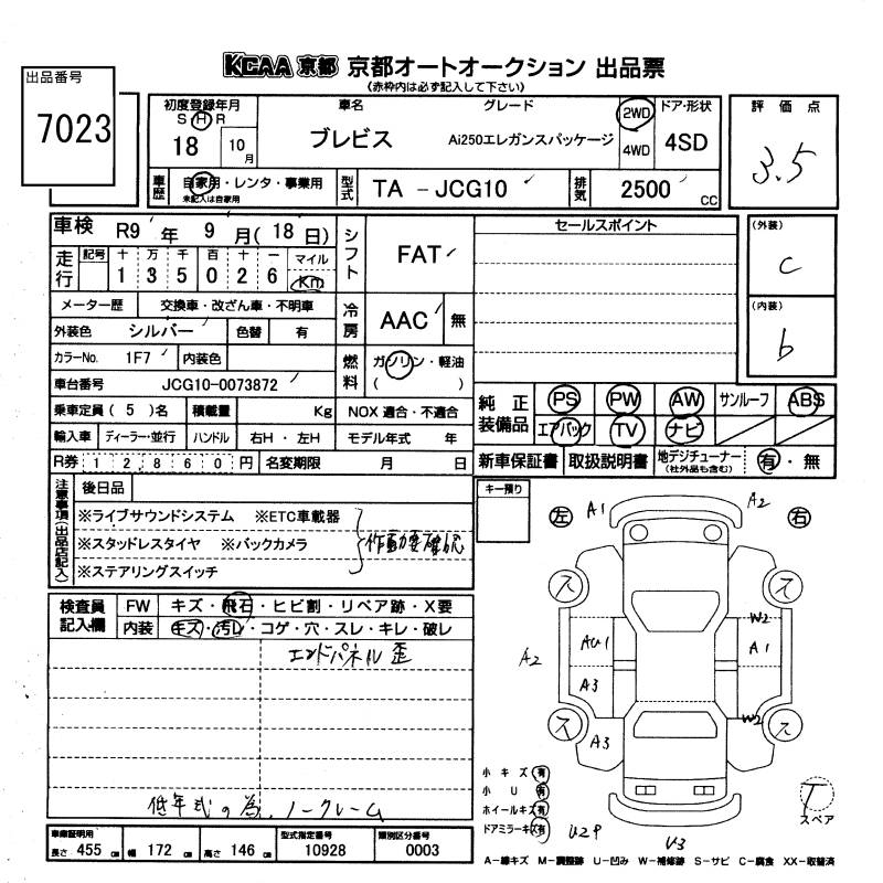 TOYOTA BREVIS