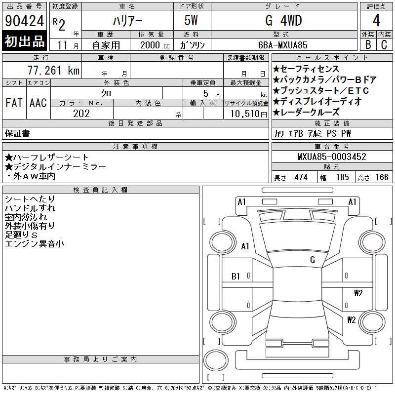 TOYOTA HARRIER