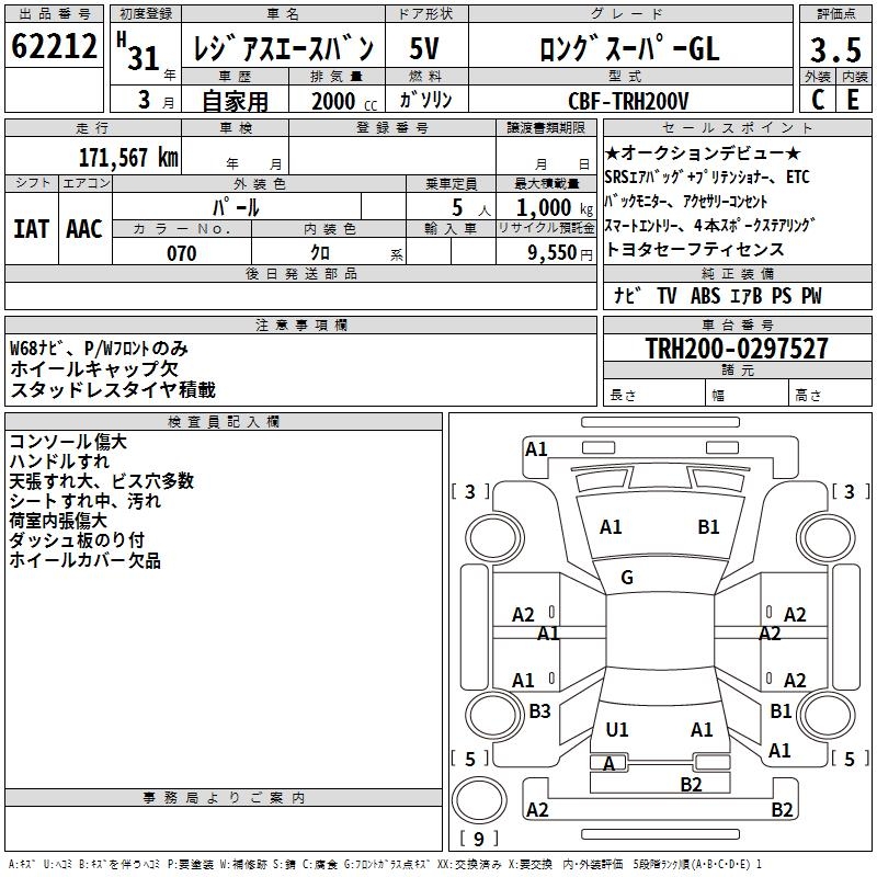 TOYOTA REGIUS ACE