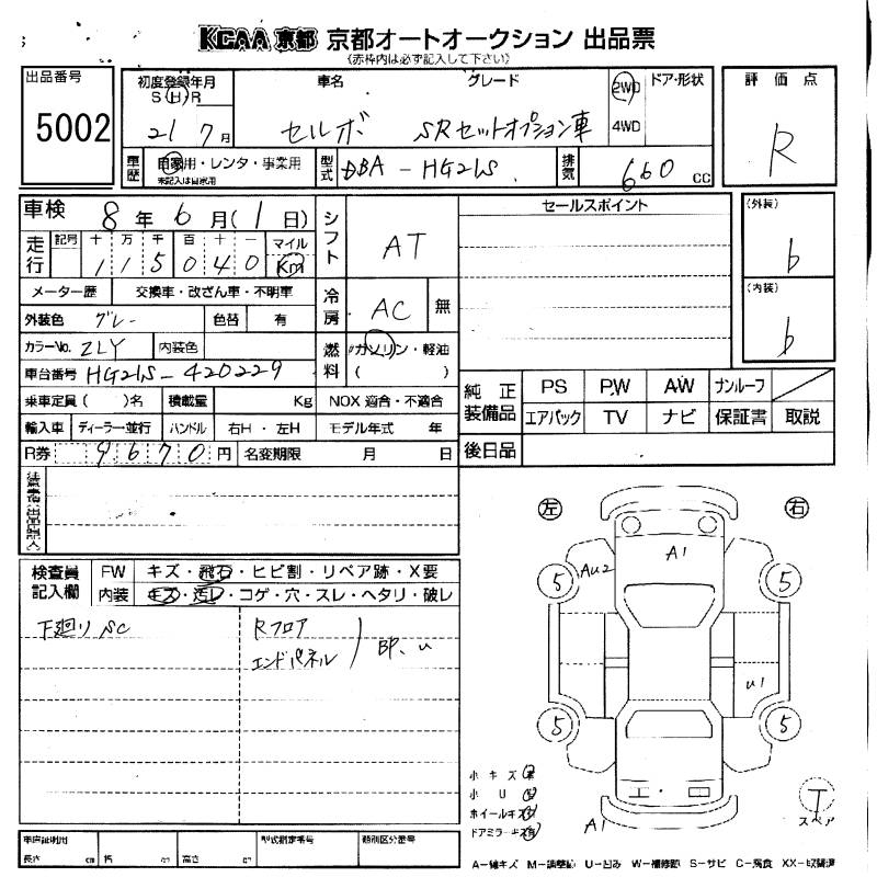 SUZUKI CERVO