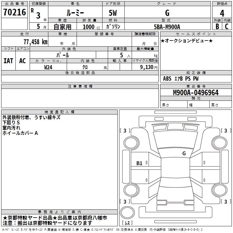 TOYOTA ROOMY