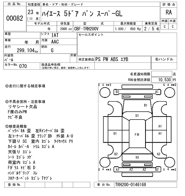 TOYOTA REGIUS ACE