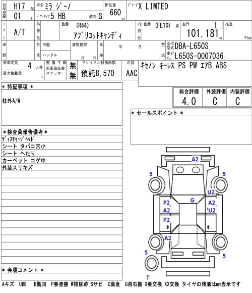 DAIHATSU MIRA GINO