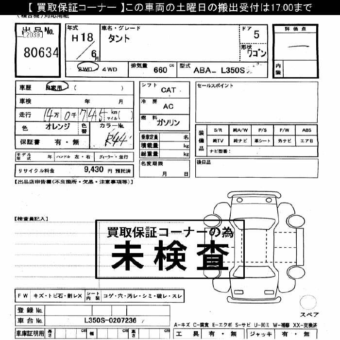 DAIHATSU TANTO