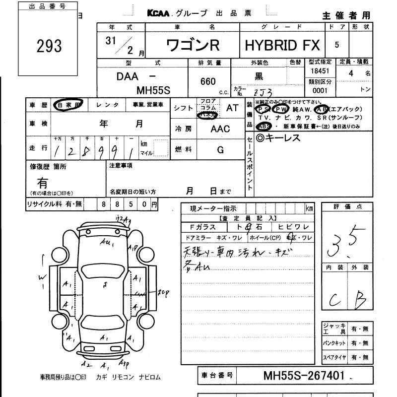 SUZUKI WAGON R