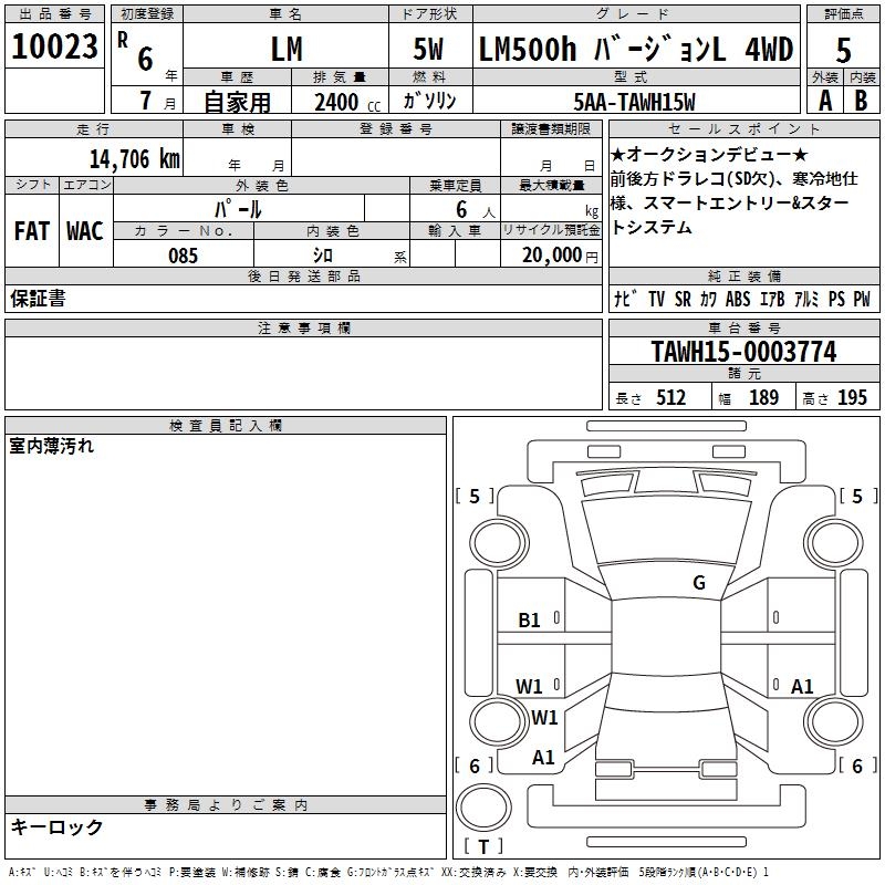 LEXUS LM500H