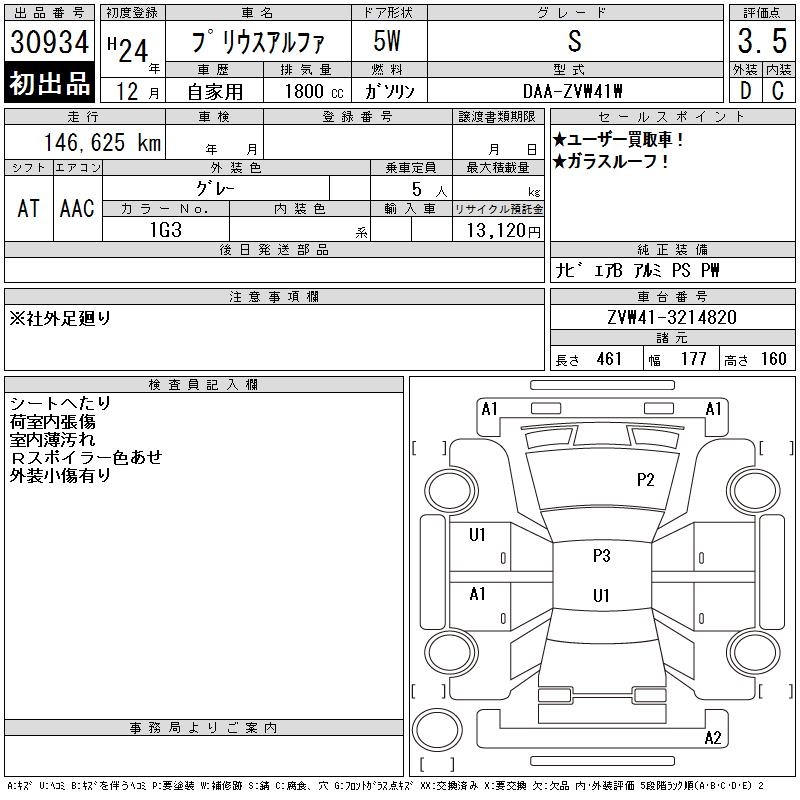 TOYOTA PRIUS ALPHA
