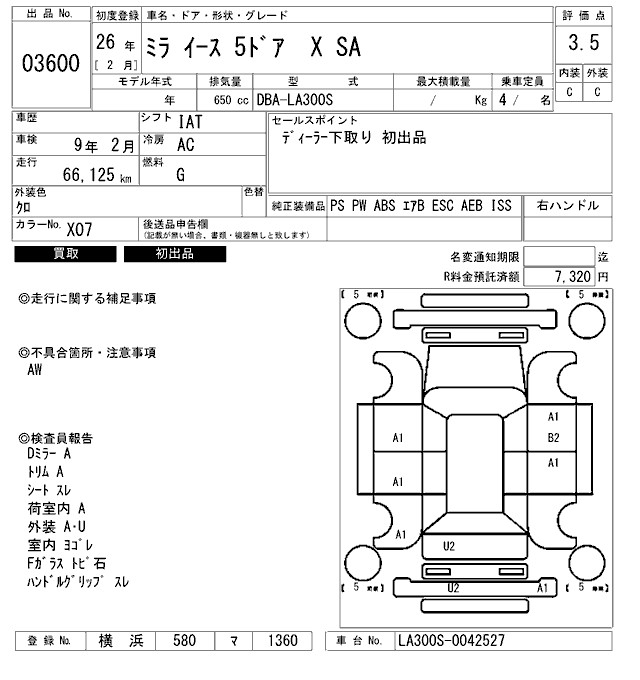 DAIHATSU MIRA E:S