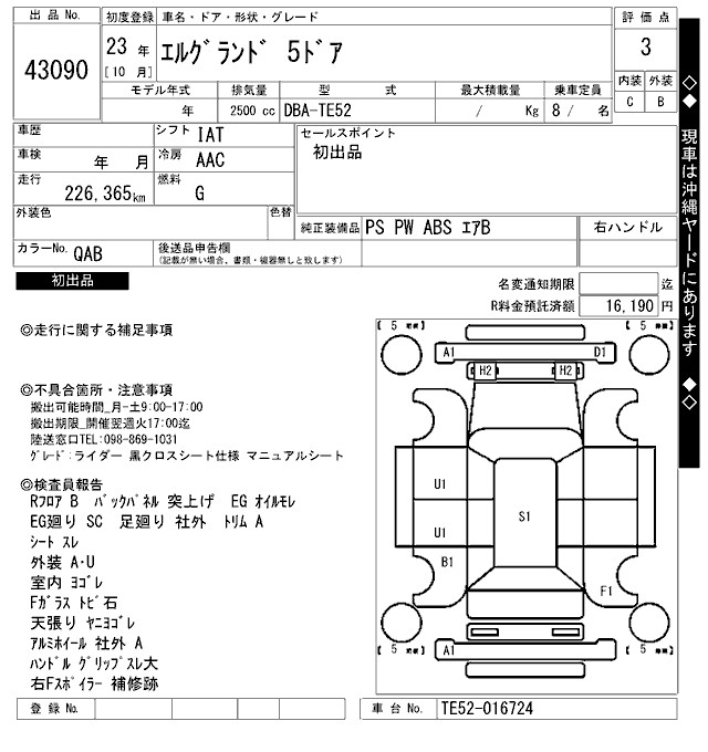 NISSAN ELGRAND