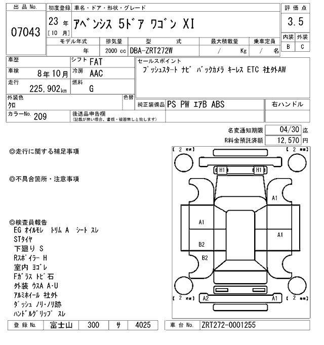 TOYOTA AVENSIS