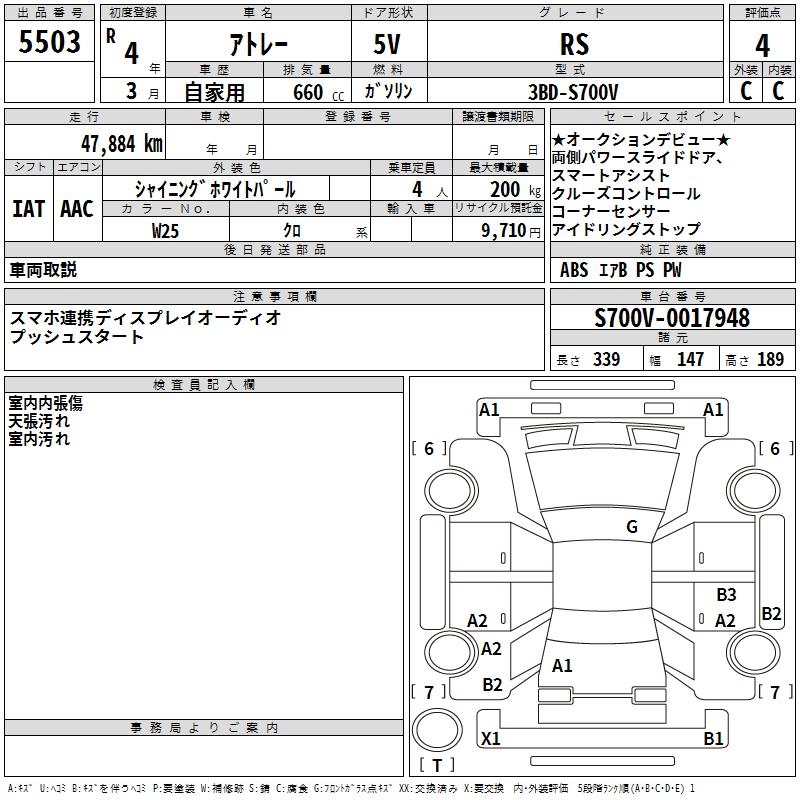 DAIHATSU ATRAI