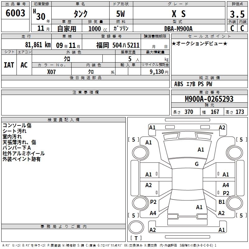 TOYOTA TANK
