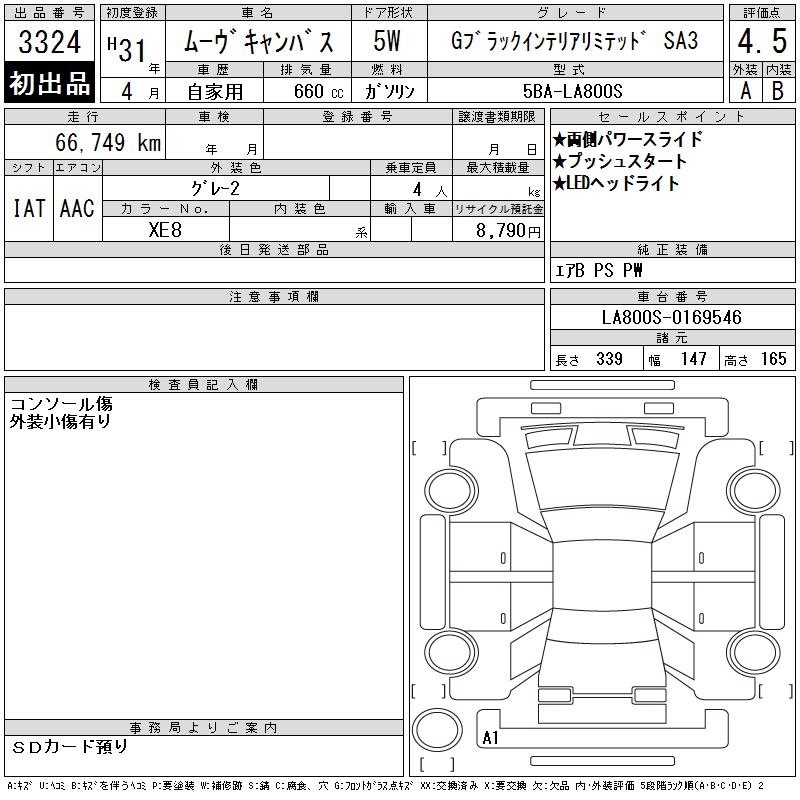 DAIHATSU MOVE CANBUS