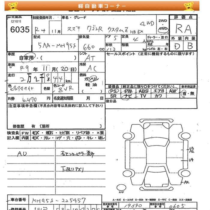 SUZUKI WAGON R
