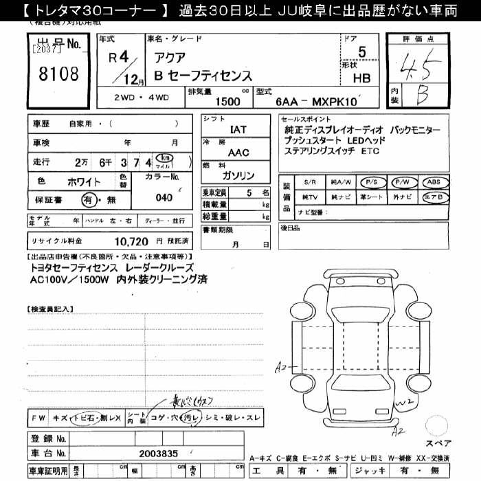 TOYOTA AQUA
