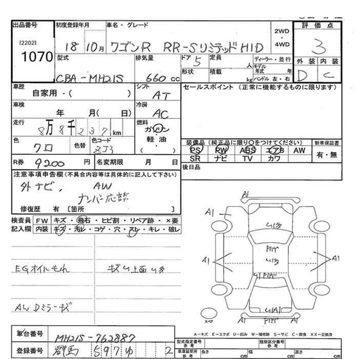 SUZUKI WAGON R