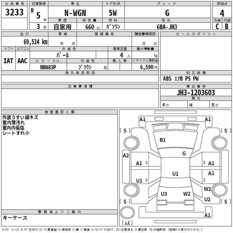 HONDA N-WGN