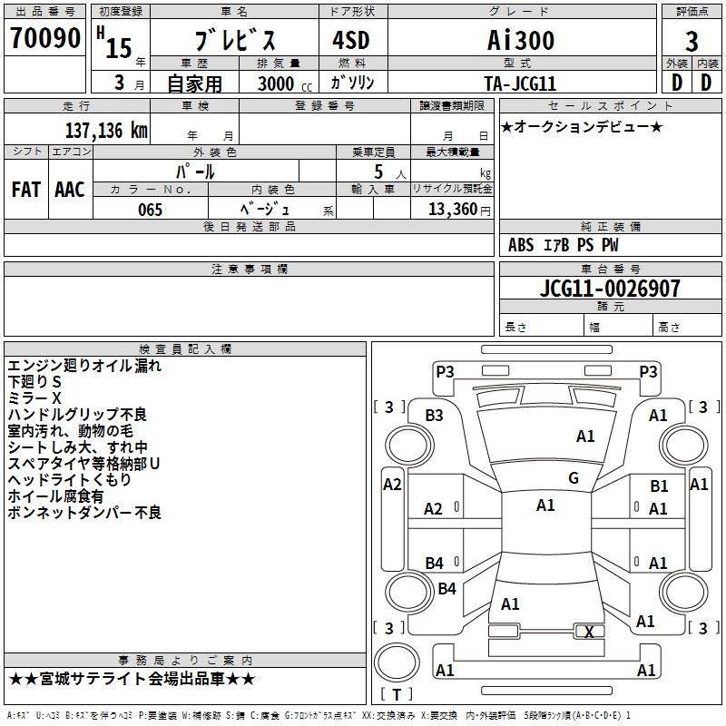 TOYOTA BREVIS